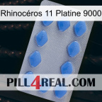 Rhinocéros 11 Platine 9000 21